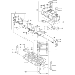 Cylinder Head & Bonnet Assembly