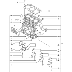 Cylinder Block Assembly