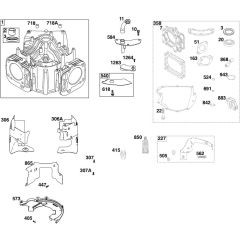 Cylinder Assembly for Briggs & Stratton
