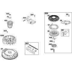 Flywheel Assembly for Briggs & Stratton