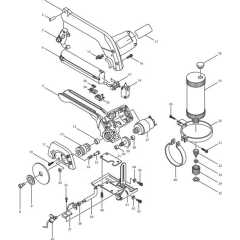 Makita 4190DWB Main Assembly