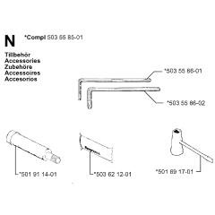 Accessories for Husqvarna 42
