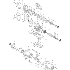 Makita 4305 Jigsaw Assembly