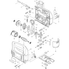 Makita 4324 Jigsaw Assembly
