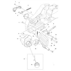 Chain Brake Assembly for Husqvarna 435i