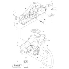 Chassis Assembly for Husqvarna