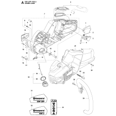 Crankcase Assembly for Husqvarna