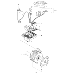 Electrical Assembly for Chainsaw