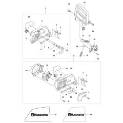 Chain Brake Assembly for Husqvarna
