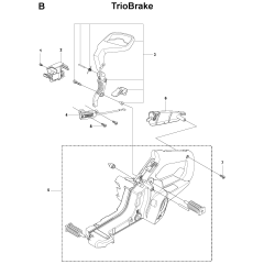 Fuel Tank & Handle Assembly