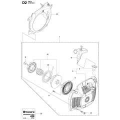 Starter Assembly for Husqvarna