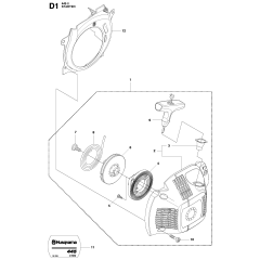 Starter Assembly for Husqvarna