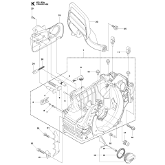 Crankcase Assembly Husqvarna 450