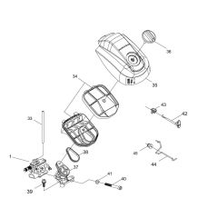 Air Cleaner for Shindaiwa 452S