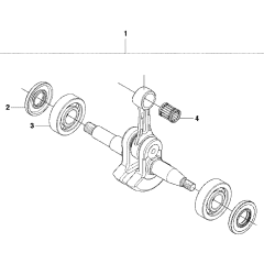 Crankshaft Assembly for Husqvarna