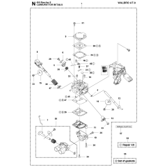 Carburetor Assembly for Husqvarna