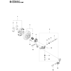 Clutch & Oil Pump Assembly