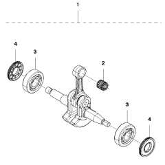 Crankshaft Assembly for Husqvarna