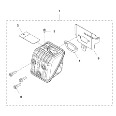 Muffler Assembly for Chainsaw