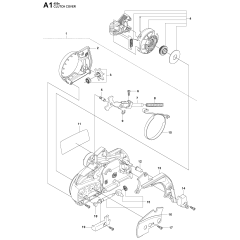 Clutch Cover for Husqvarna 455e