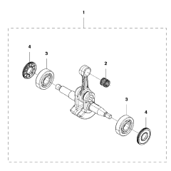 Crankshaft Assembly for Husqvarna