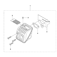Muffler Assembly for Husqvarna