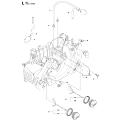 Fuel System for Husqvarna 460