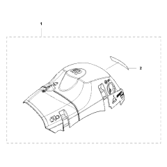 Cylinder Cover for Husqvarna 465