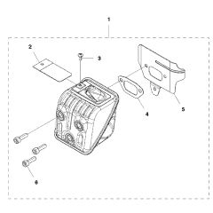 Muffler Assembly for Husqvarna