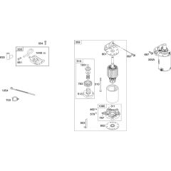 Starter Assembly for Briggs & Stratton