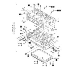 Crankcase Assembly for Hatz 4L40