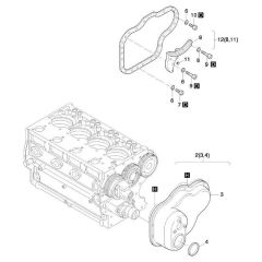 Timing Head Assembly for Hatz 4L42C