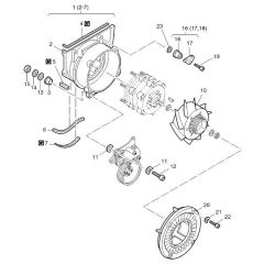 Blower Assembly for Hatz 4L42C