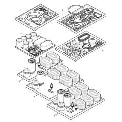 Hatz 4L43C Spare Parts Kit