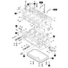 Crankcase Assembly for Hatz