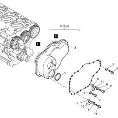 Timing Cover for Hatz 4M41