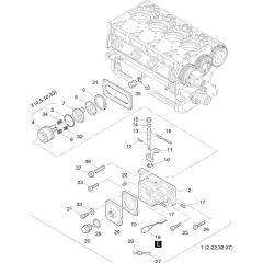 Fuel Device Assembly for Hatz 4M41