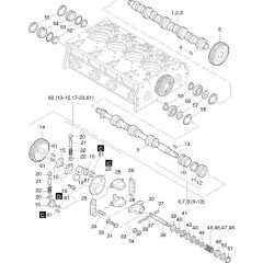 Camshaft, Governor, Timer