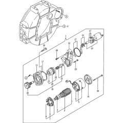 Starting Motor for Yanmar 4TNE84