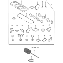 Gasket Set for Yanmar 4TNE84T
