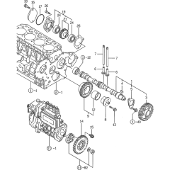 Camshaft & Gear Assembly