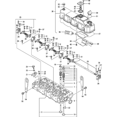 Cylinder Head Assembly Yanmar