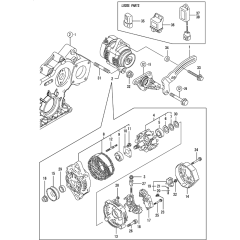 Generator Assembly for Yanmar
