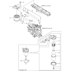 Fuel Pipe Assembly for Yanmar