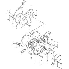 Gear Housing Assembly for Yanmar
