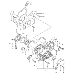 Gear Housing for Yanmar 4TNV88-QTB