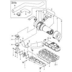 Suction Manifold & Air Cleaner