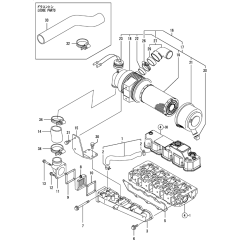 Suction Manifold & Air Cleaner