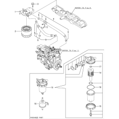 Fuel Pipe Assembly for Yanmar
