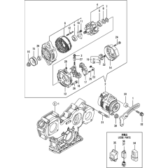 Generator Assembly for Yanmar